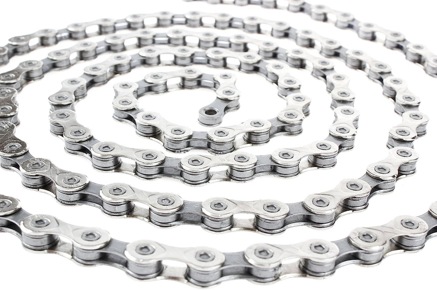 KMC X11 Silver Black 118 Link 11 Speed Chain kmc-x11-silver-black-118-link-11-speed-chain