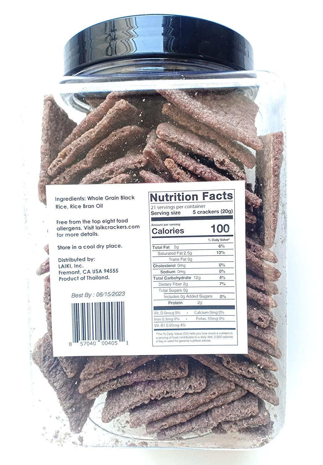 Gluten Free Unsalted SaltineStyle Crackers Ideal for a Healthy Snack