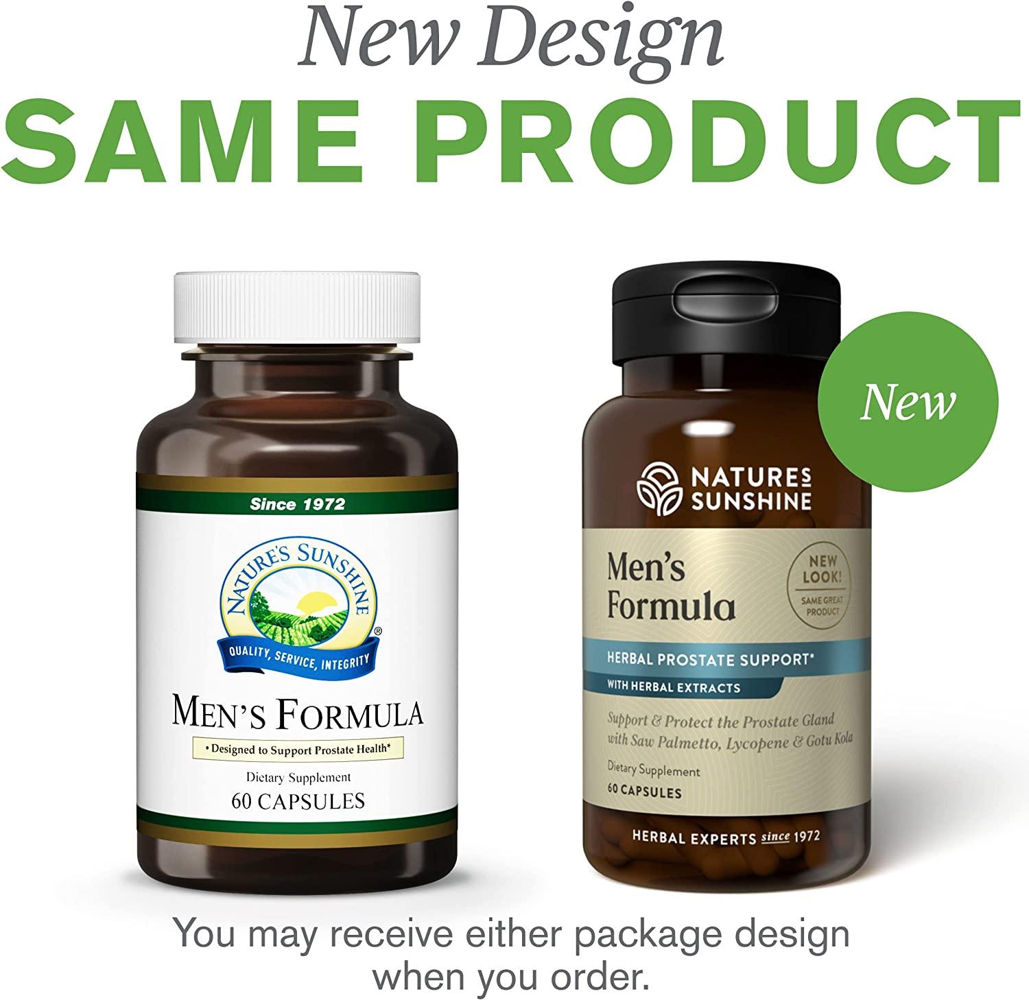 Nature's Sunshine Men's Formula with Lycopene 60 Capsules 60 Count