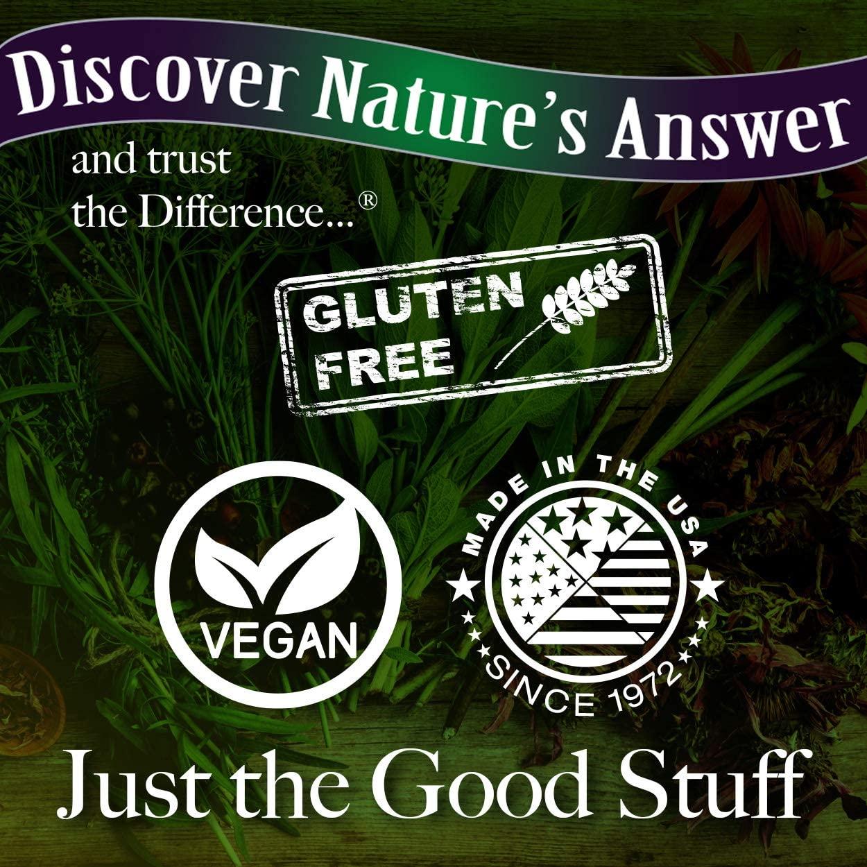 Nature's Answer Activated Charcoal Vegetarian Capsules Naturally
