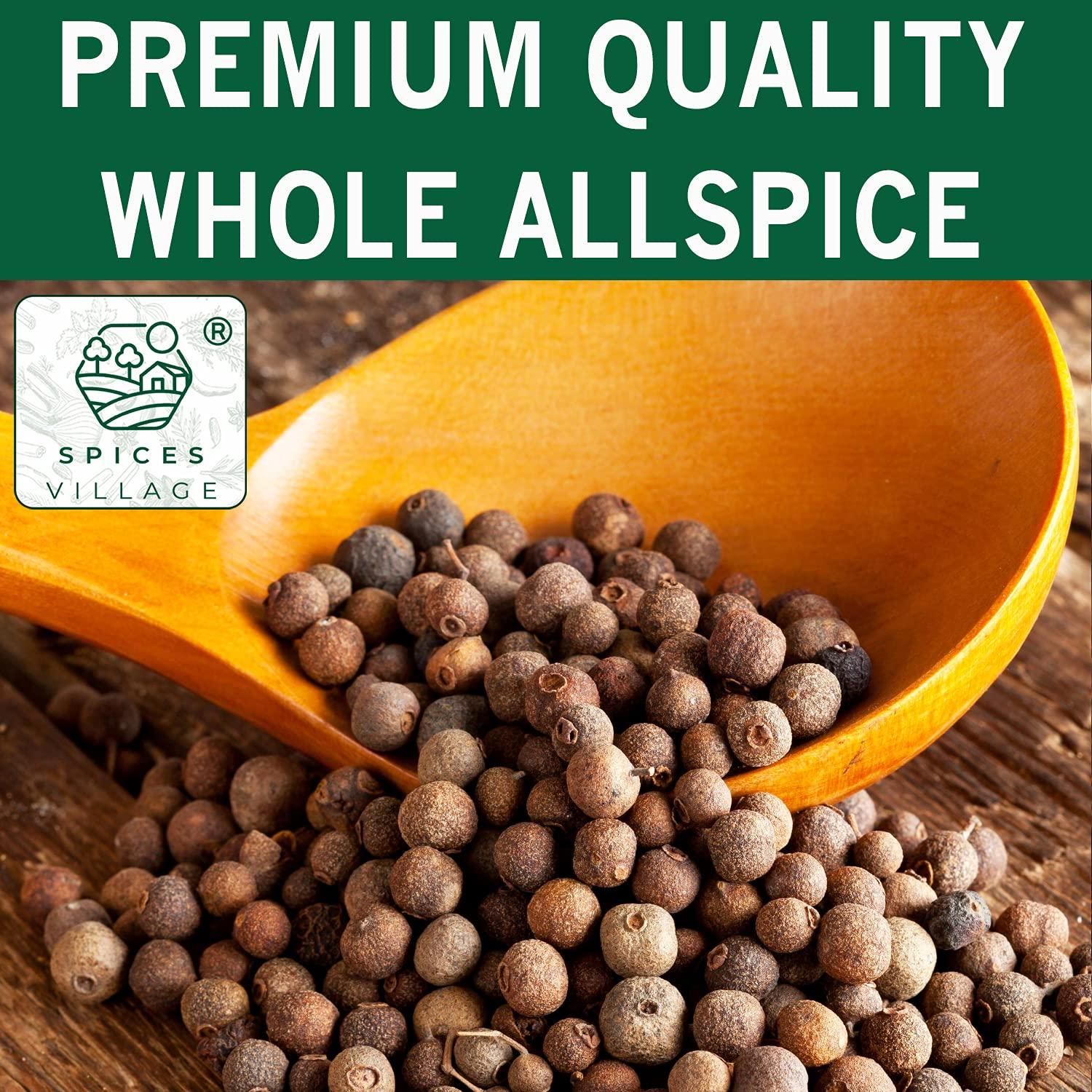 SPICES VILLAGE Allspice Berries (8 oz) Fresh, Dried Whole All Spice