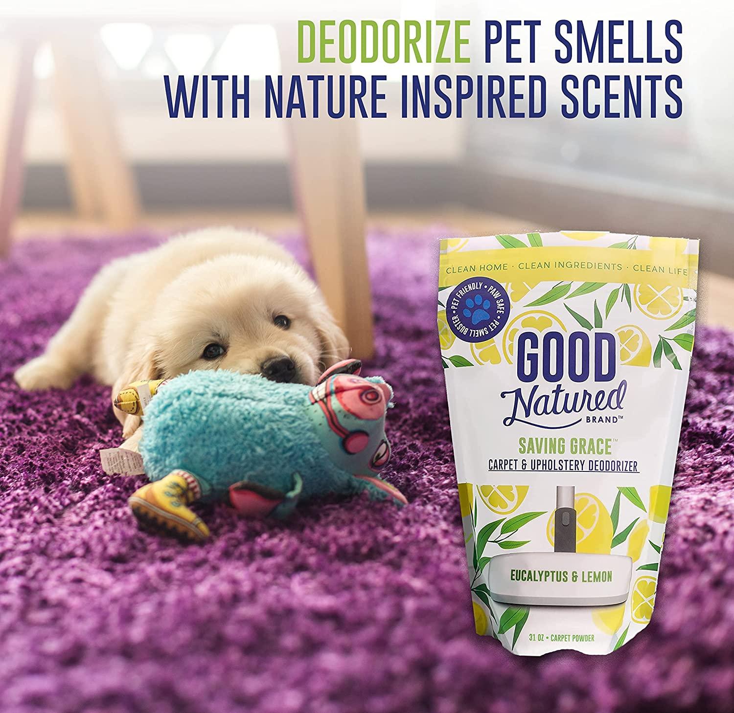 Good Natured Brand Saving Grace Carpet & Upholstery Deodorizer Powder