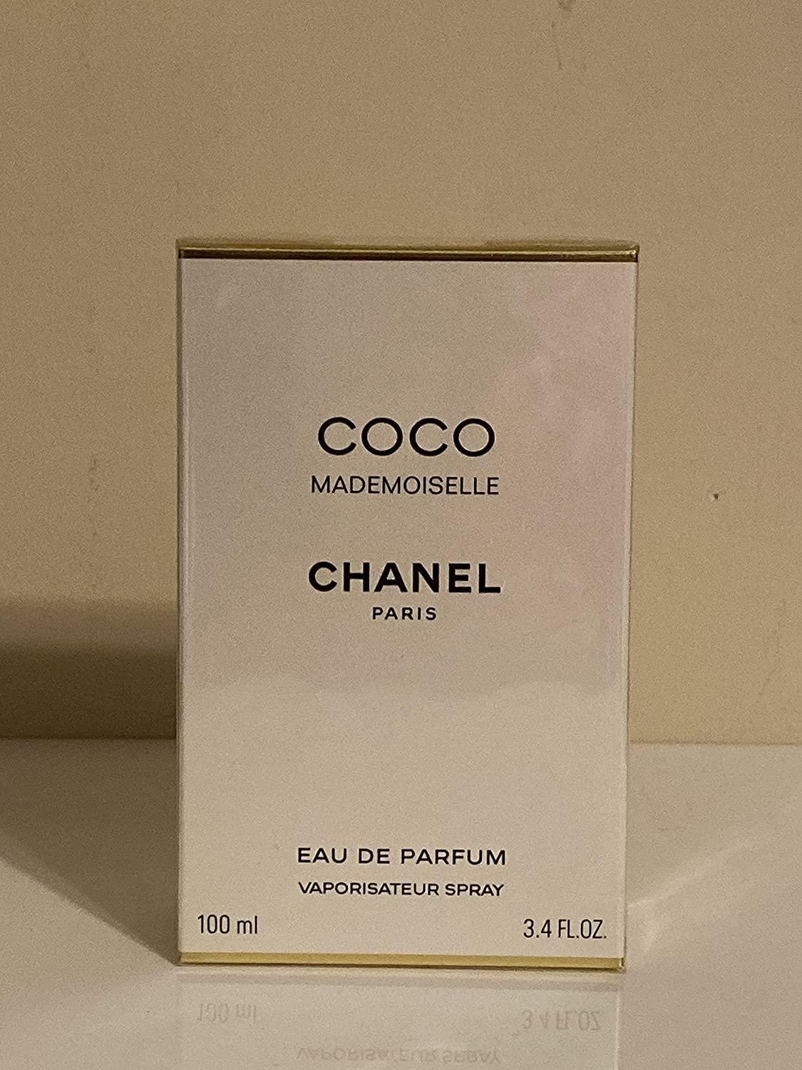 COCO MADEMOISELLE by Chanel Eau De Parfum Spray 3.4 oz / 100 ml (Women)  Orange,Vanilla 3.4 Fl Oz (Pack of 1)