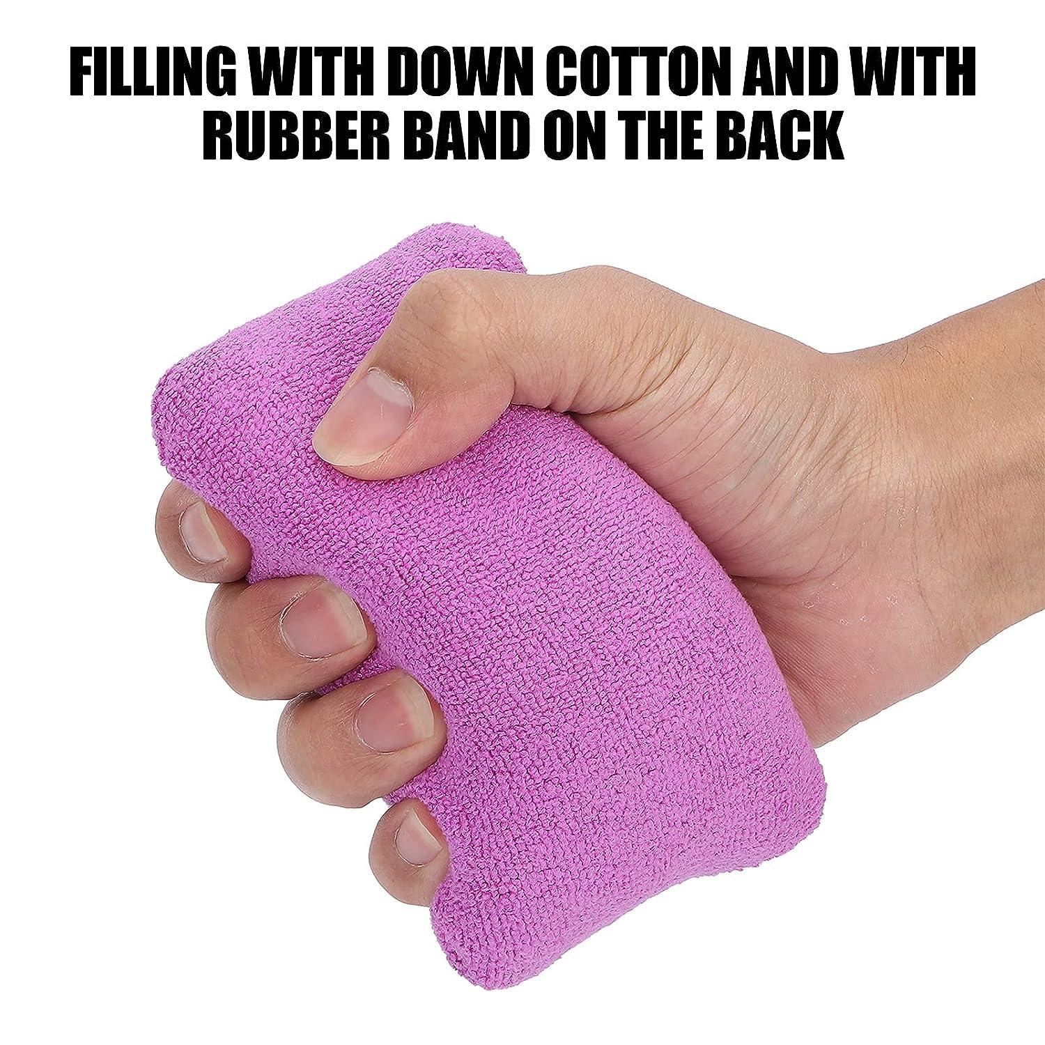 Finger Contracture Grips Cushion Palm Grips Hand Contracture Cushions Grabbing Pad with Elastic