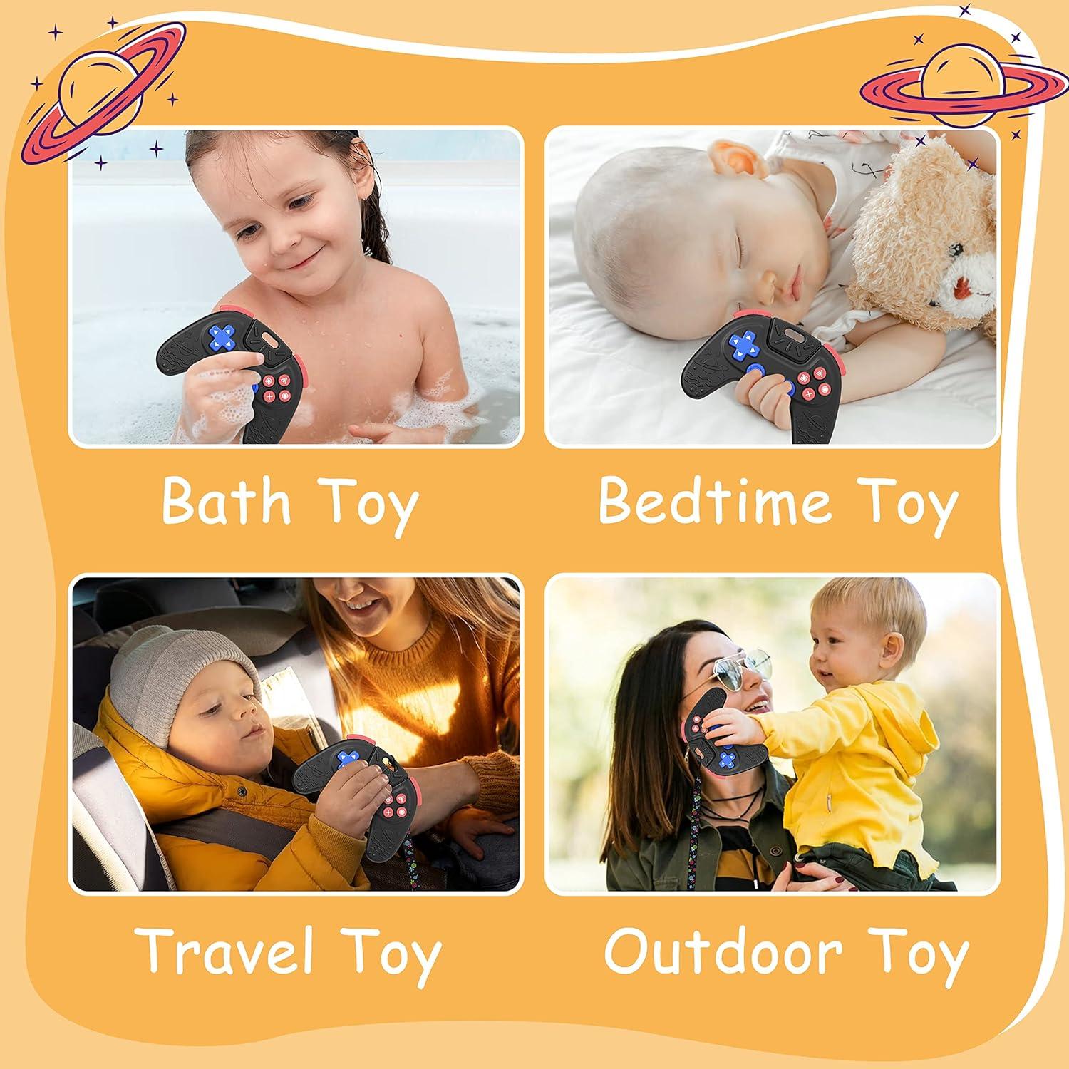 Teething Toys 0-6 Months Babies 6-12 Months, Silicone Baby