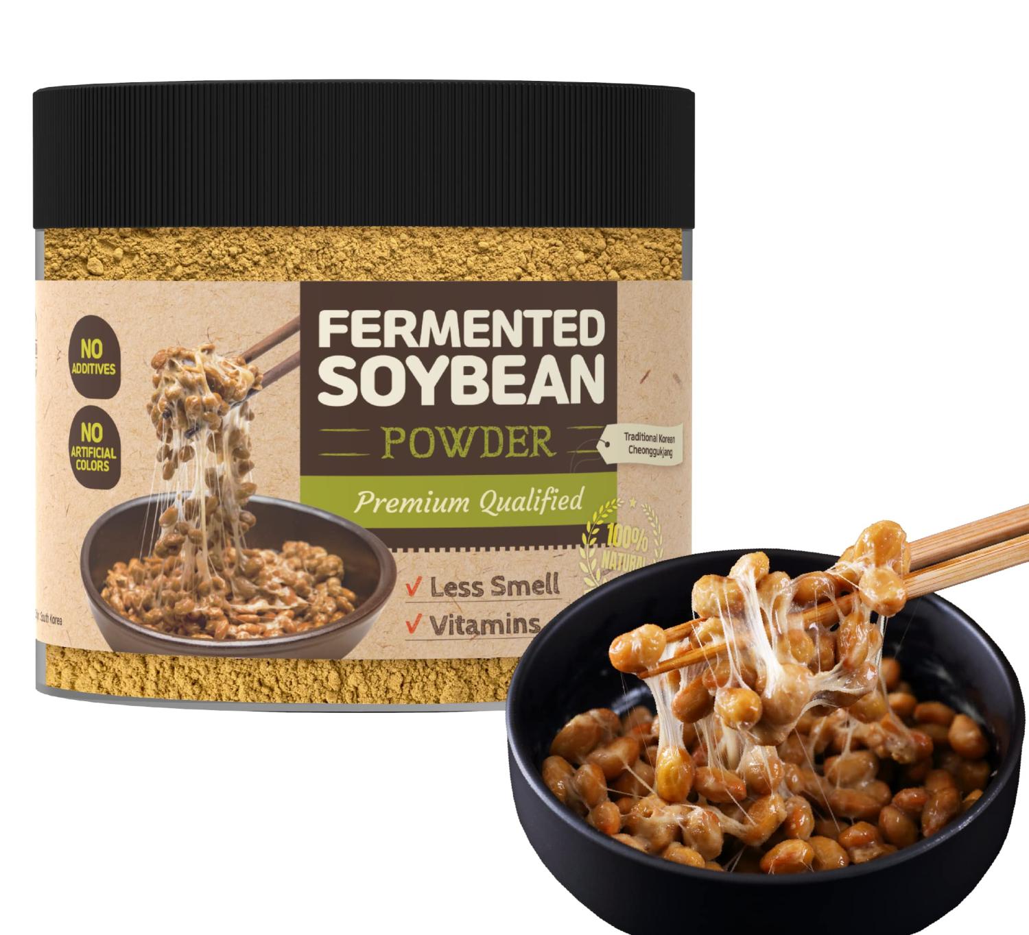 6oz Korean Cheonggukjang Powder Nattokinase Source Vegan Natto