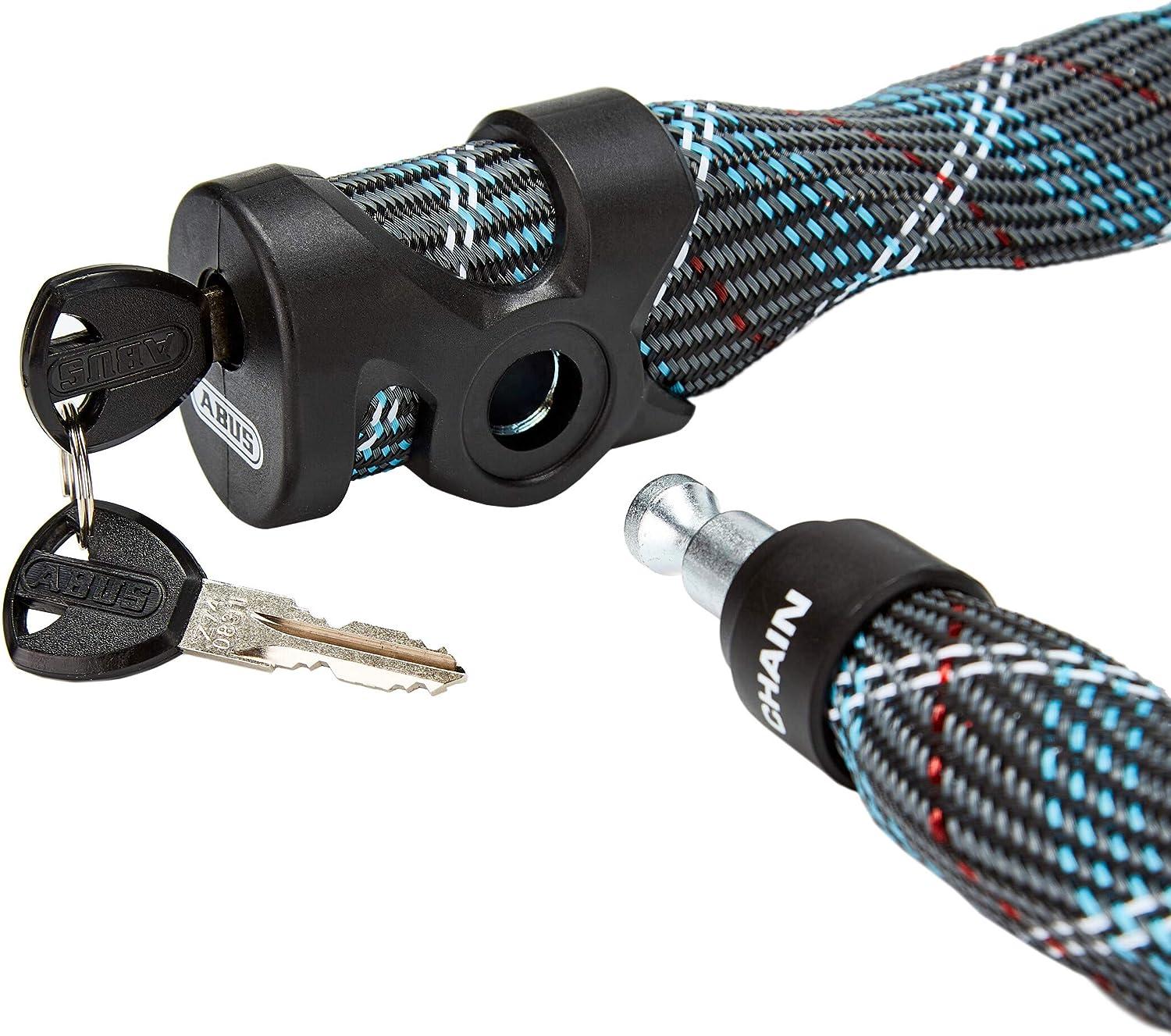 ABUS Ivera Chain 7210/110 Sparkling Bicycle Lock - 85cm Grey
