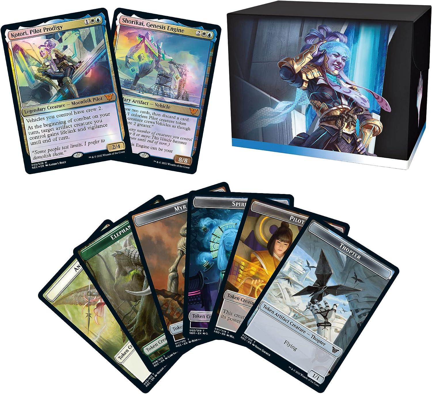 Magic The Gathering Kamigawa Neon Dynasty Commander Deck 'Buckle Up'  (White-Blue) Retail Packaging | Buy Now with Express International Delivery  | GoSupps.com