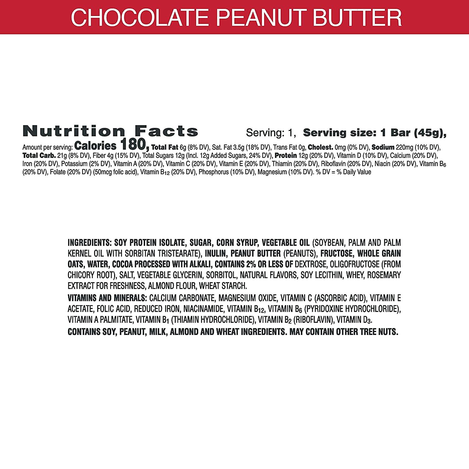 Kellogg's Special K Protein Bars, Chocolate Peanut Butter, School and