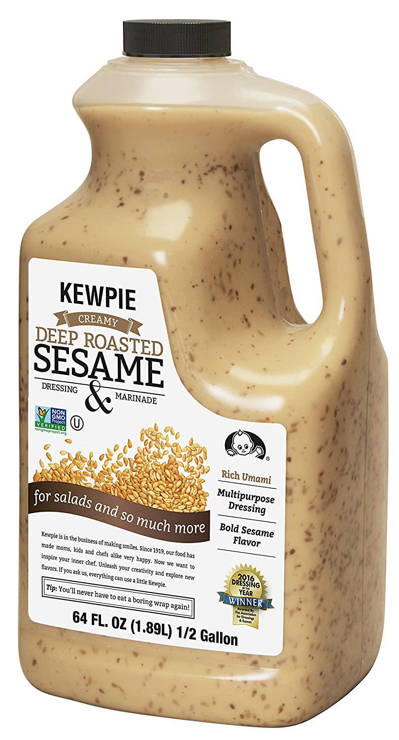 Kewpie Deep Roasted Sesame Dressing - 64 oz | Authentic Japanese Salad  Dressing | Buy Now with Express International Delivery | GoSupps.com