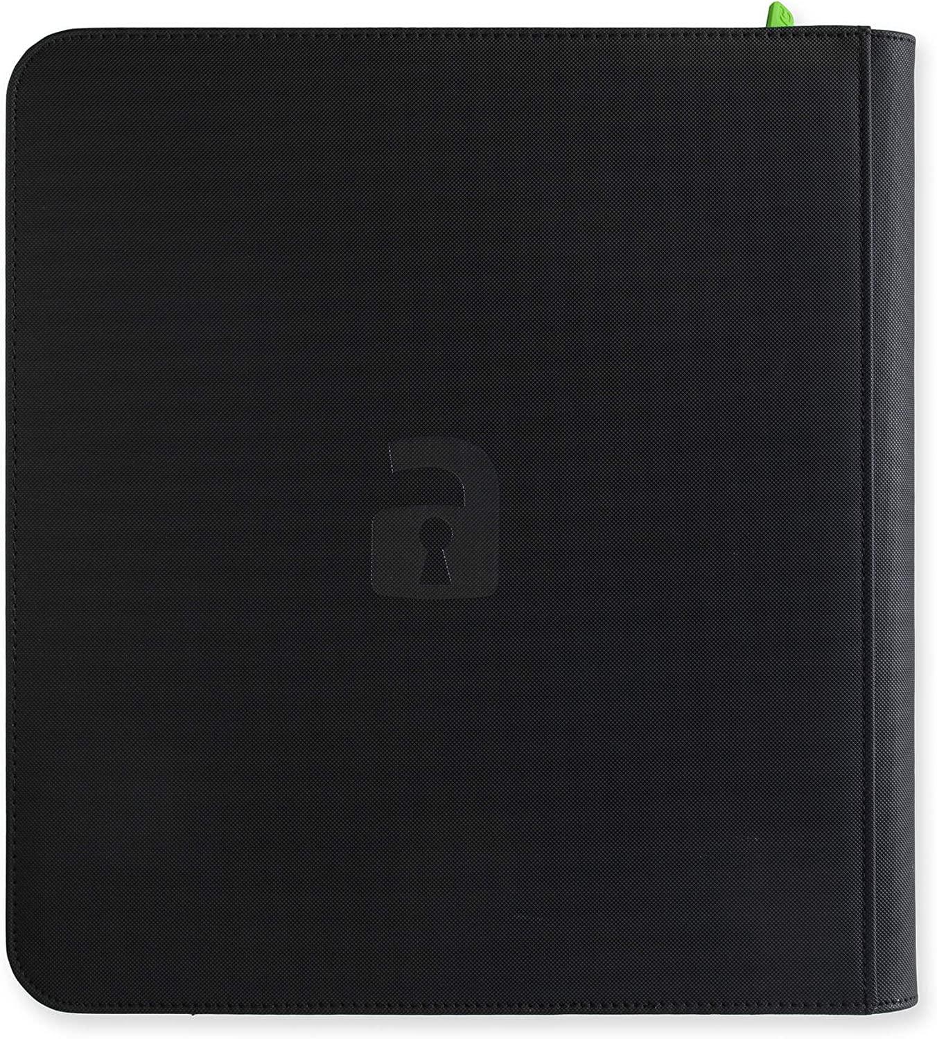Vault X Premium Exo-Tec Zip Binder - 12 Pocket Trading Card Album - Black | Buy Now with Express International Delivery | GoSupps.com Vault X Premium Exo-Tec Zip Binder - 12 Pocket Trading Card Album - Black | Buy Now with Express International Delivery | GoSupps.com
