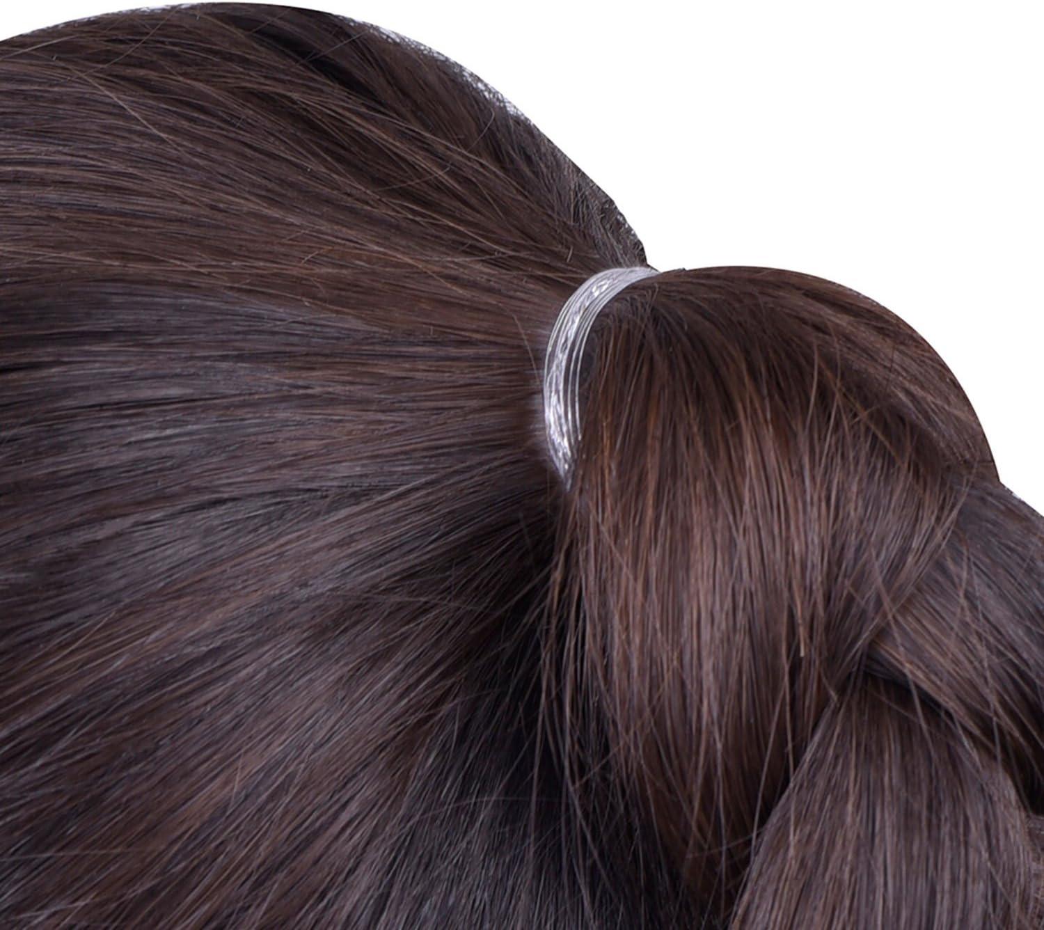 eBoot 3 mm Clear Elastic Bands Hair Rubber Bands 500 Pieces