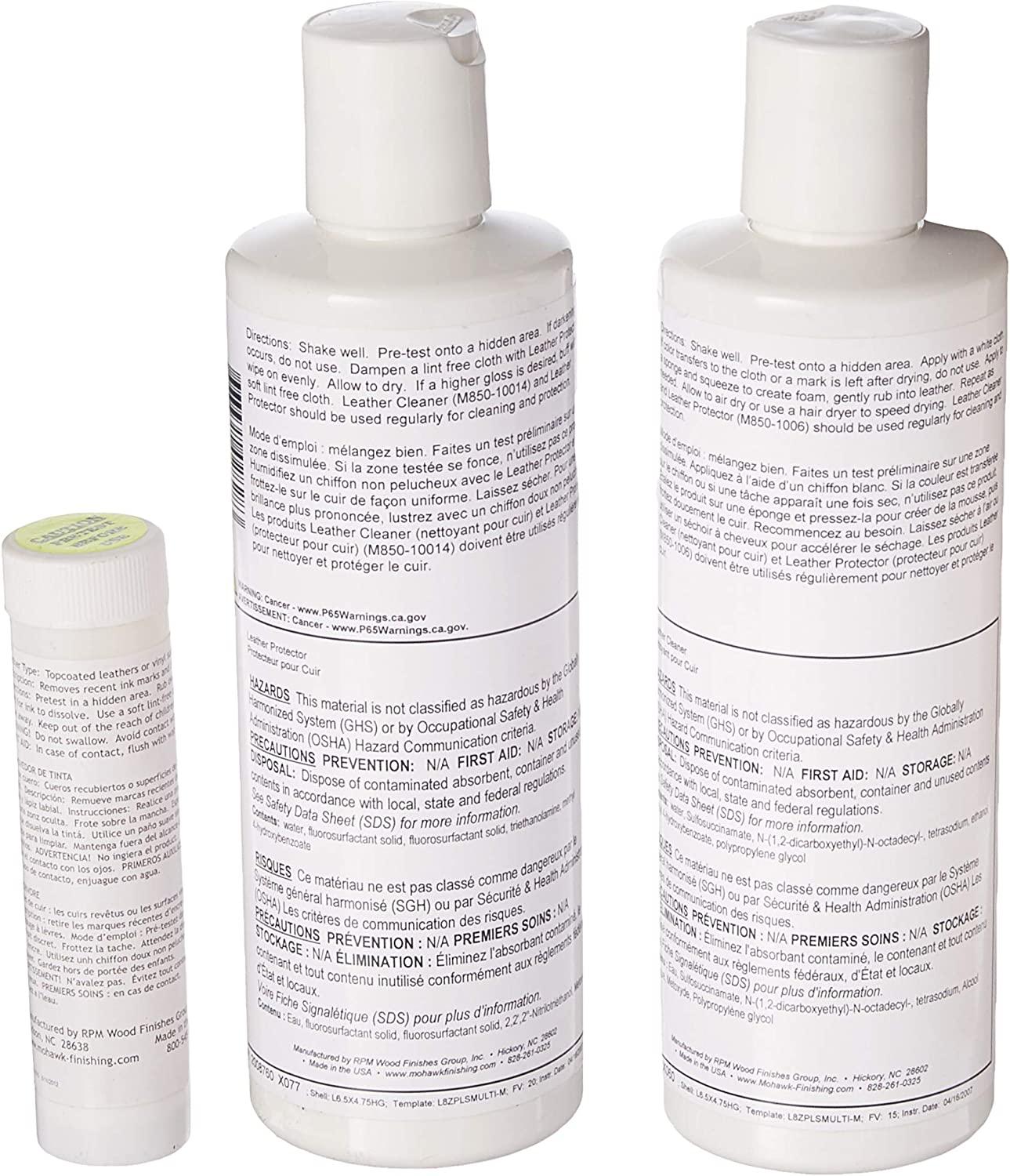 Mohawk Finishing Products Mohawk Leather Care Kit, White