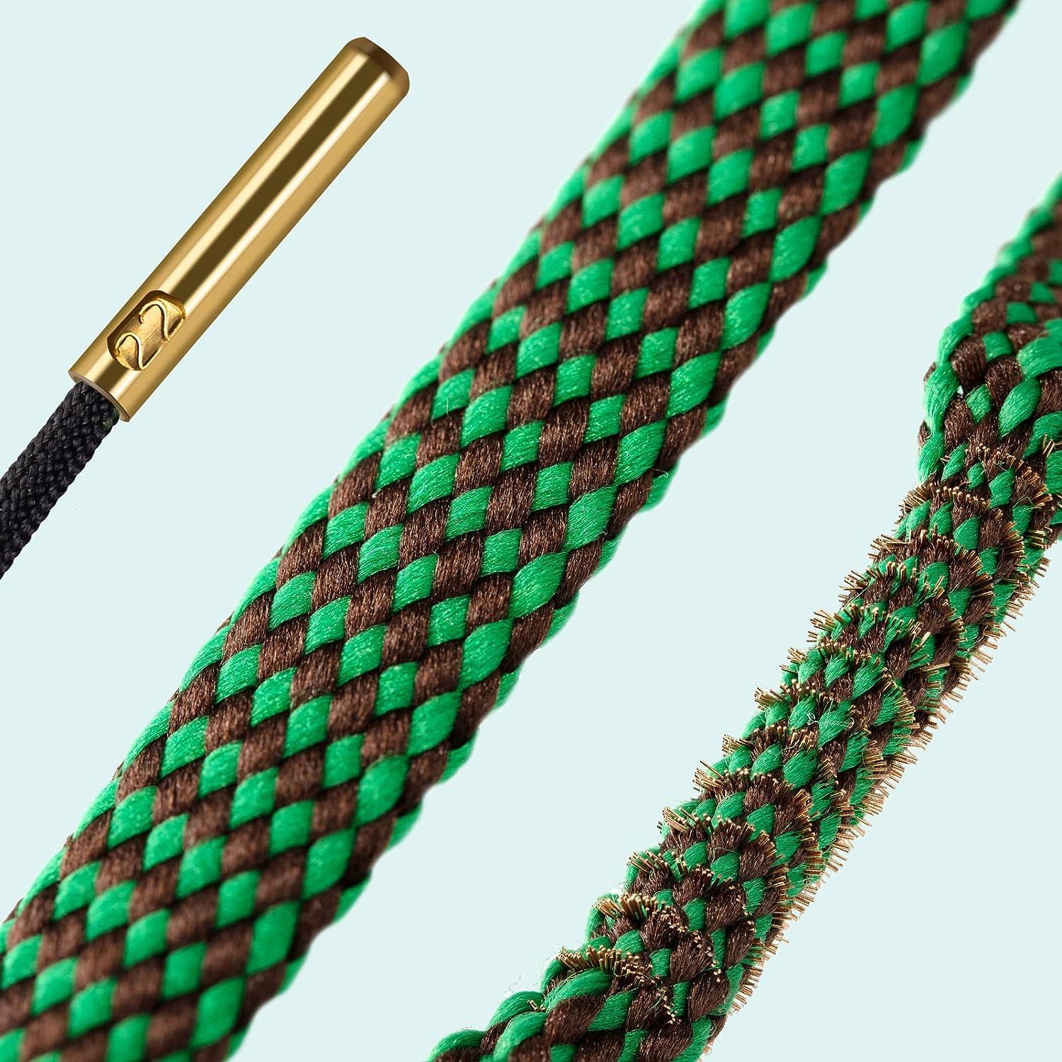 HUNTSEN Gun Snakes Cleaner for Rifle Cleaning Gun Snake Brushes for