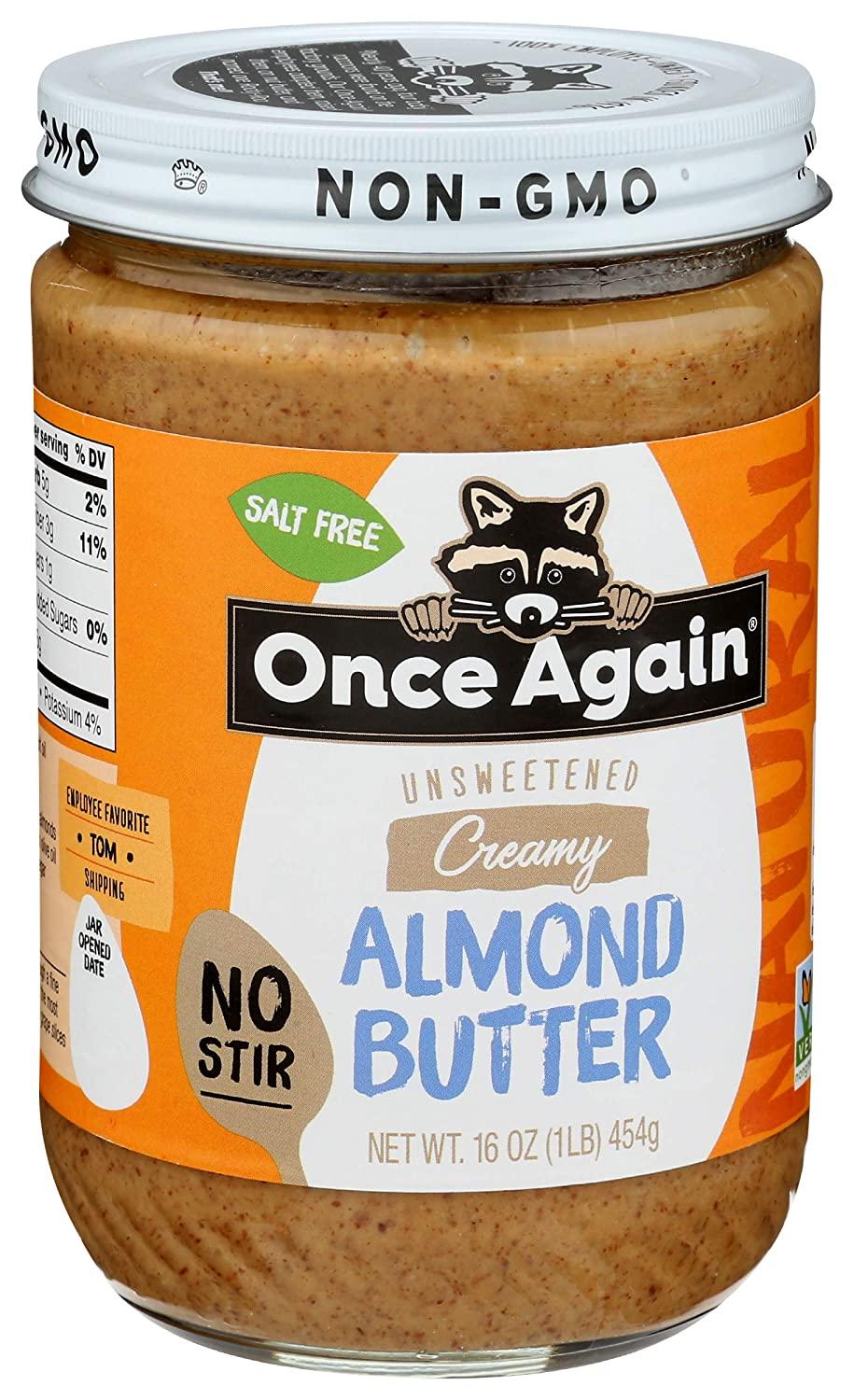Once Again Almond butter No Stir, 16 oz