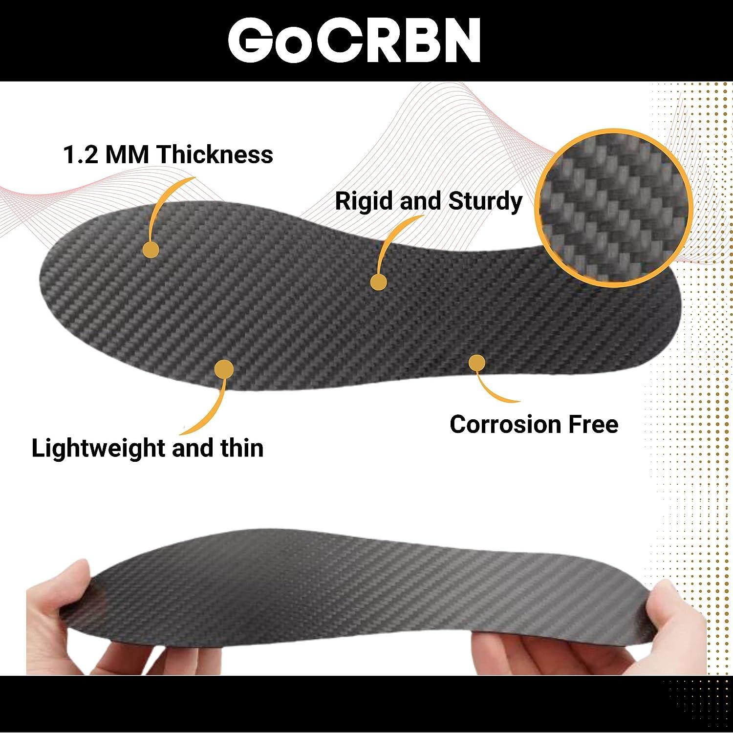 1PC Toe Pain Relief Carbon Fiber Insole for Men Women Rigid Carbon