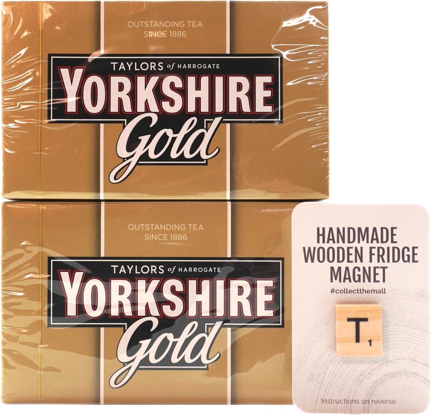 Yorkshire Tea Gold - 80 Tea Bags (Pack of 2 Boxes 160 Total) With