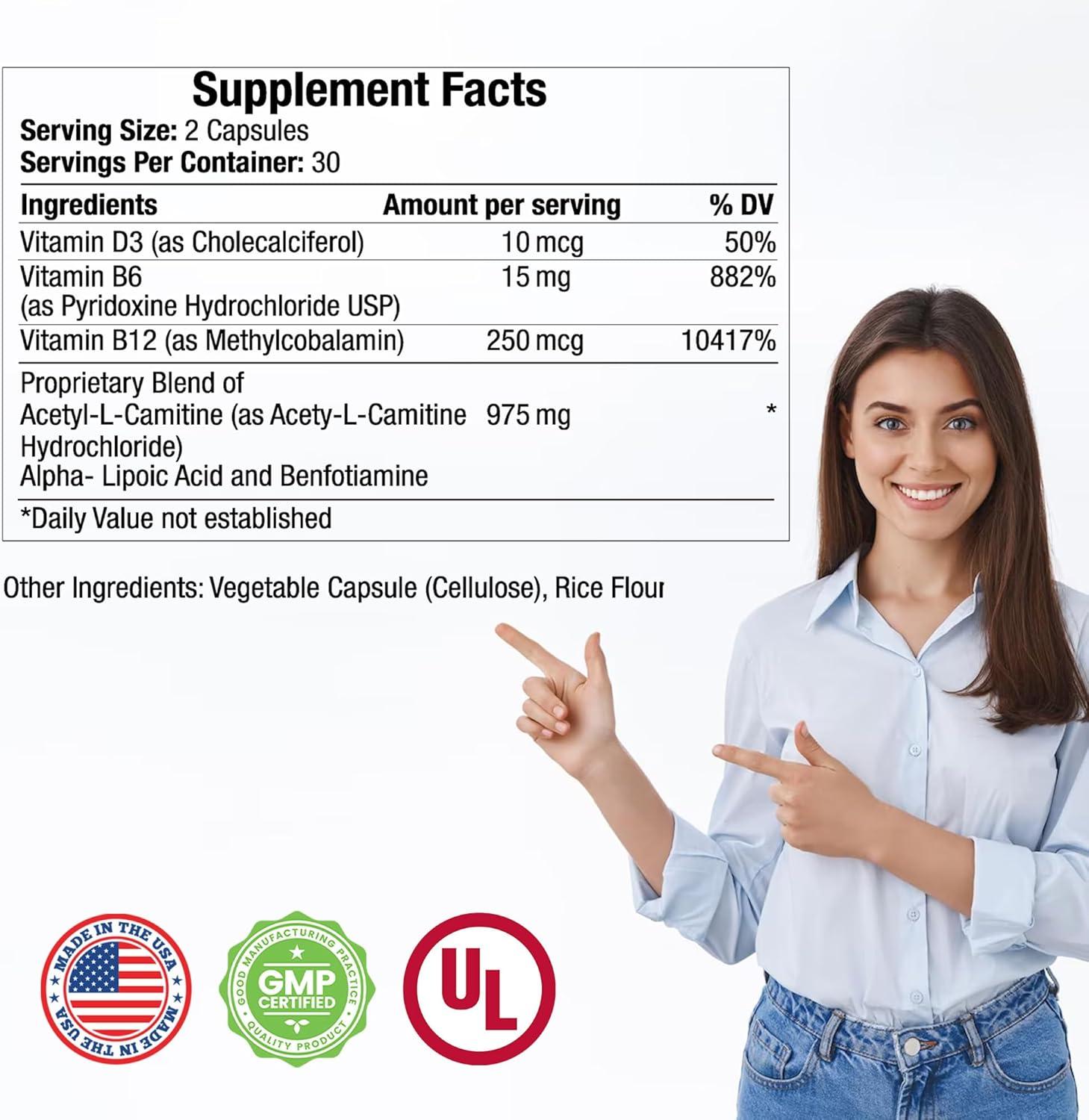 High-Potency Neuropathy Support Supplement | Acetyl-L-Carnitine Thiamine B12 | 60 Vegan Capsules for Nerve Health | Buy Now with Express International Delivery | GoSupps.com High-Potency Neuropathy Support Supplement | Acetyl-L-Carnitine Thiamine B12 | 60 Vegan Capsules for Nerve Health | Buy Now with Express International Delivery | GoSupps.com