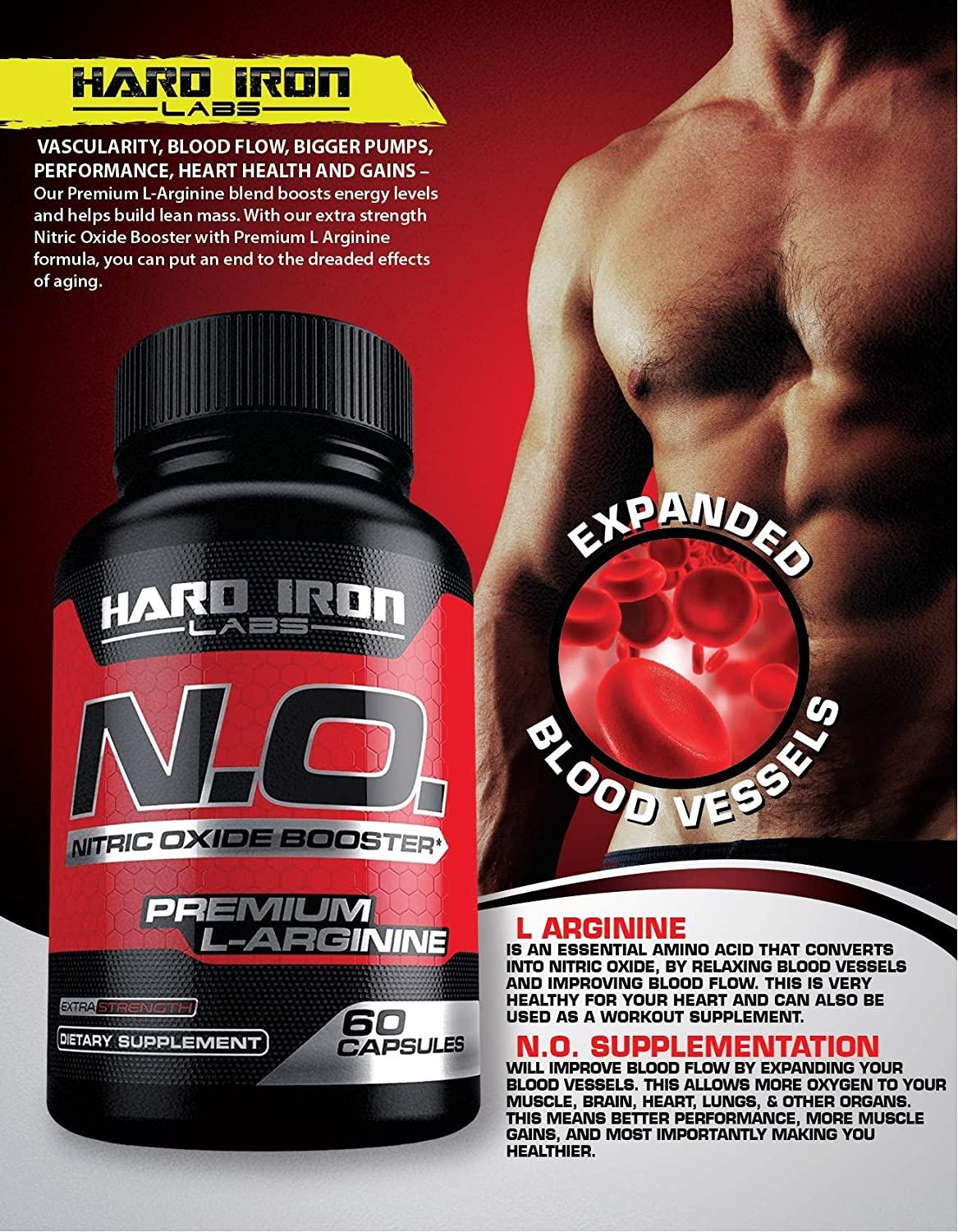 Nitric Oxide Booster Nitric Oxide Supplement with L Arginine & L