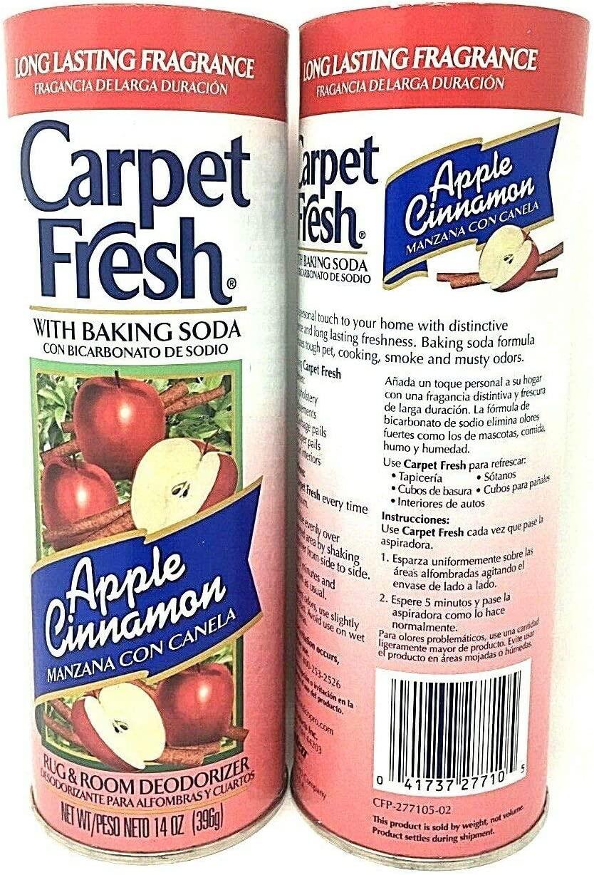 Carpet Fresh Pack of Two Rug and Room Deodorizer with Baking Soda, 14