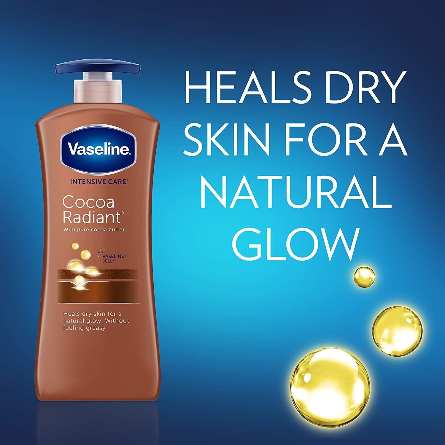 Vaseline Intensive Care Cocoa Radiant Body Lotion 20.3 fl oz (600 ml)