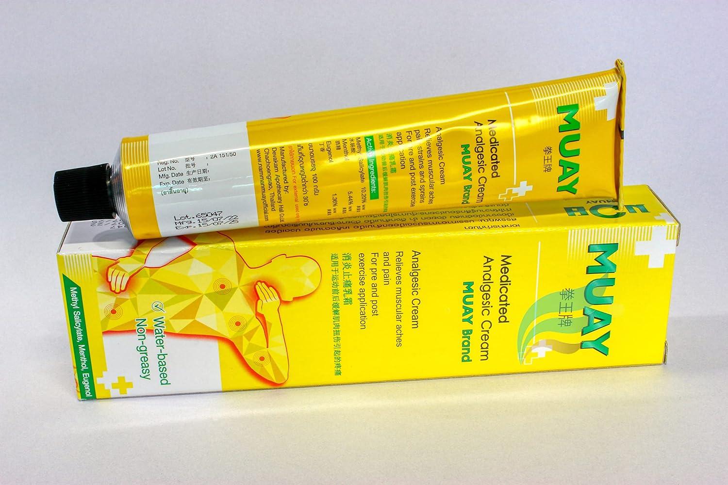 4 Confezioni Crema Namman Muay - Analgesica Pre E Post Allenamento, Nuova, Made In Slovenia - Foto 12