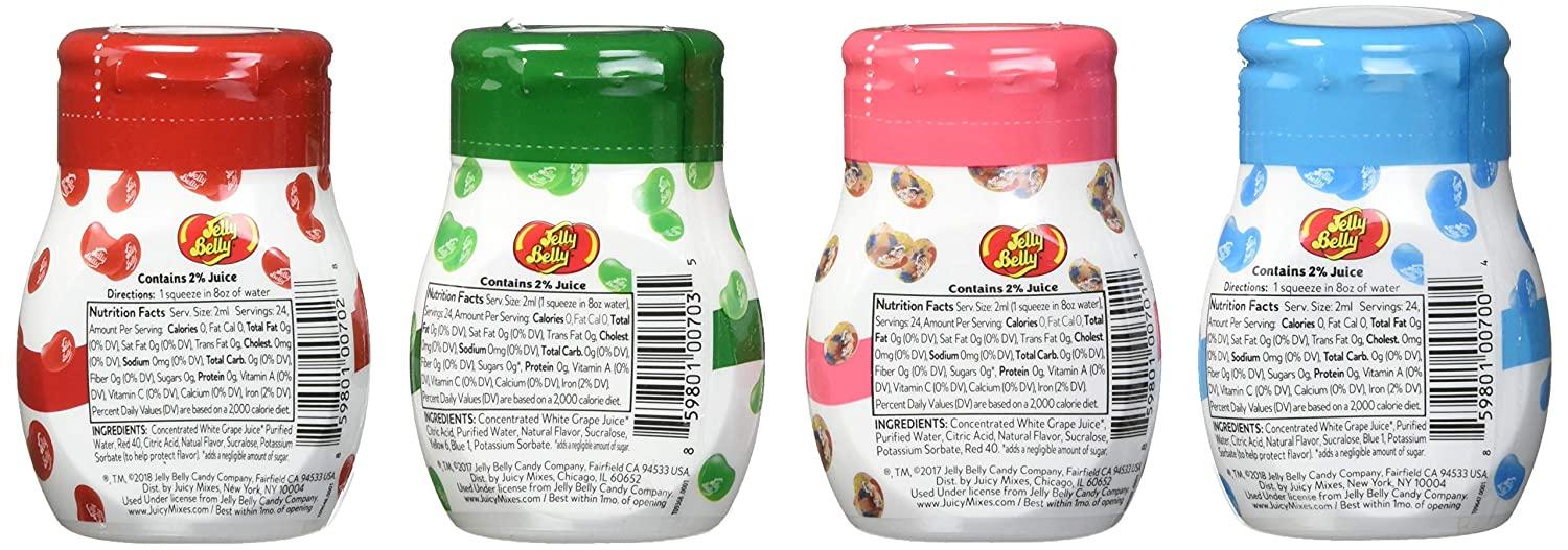 Jelly Belly Drink Mix Variety Pack, Naturally Flavored Water Enhancer