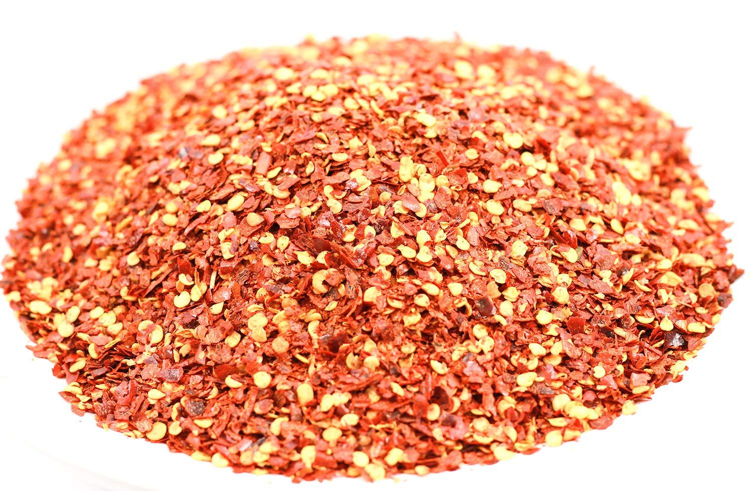 JHC Extra Hot Crushed Thai Chili Pepper Spicy Pepper Flakes 7 Ounce