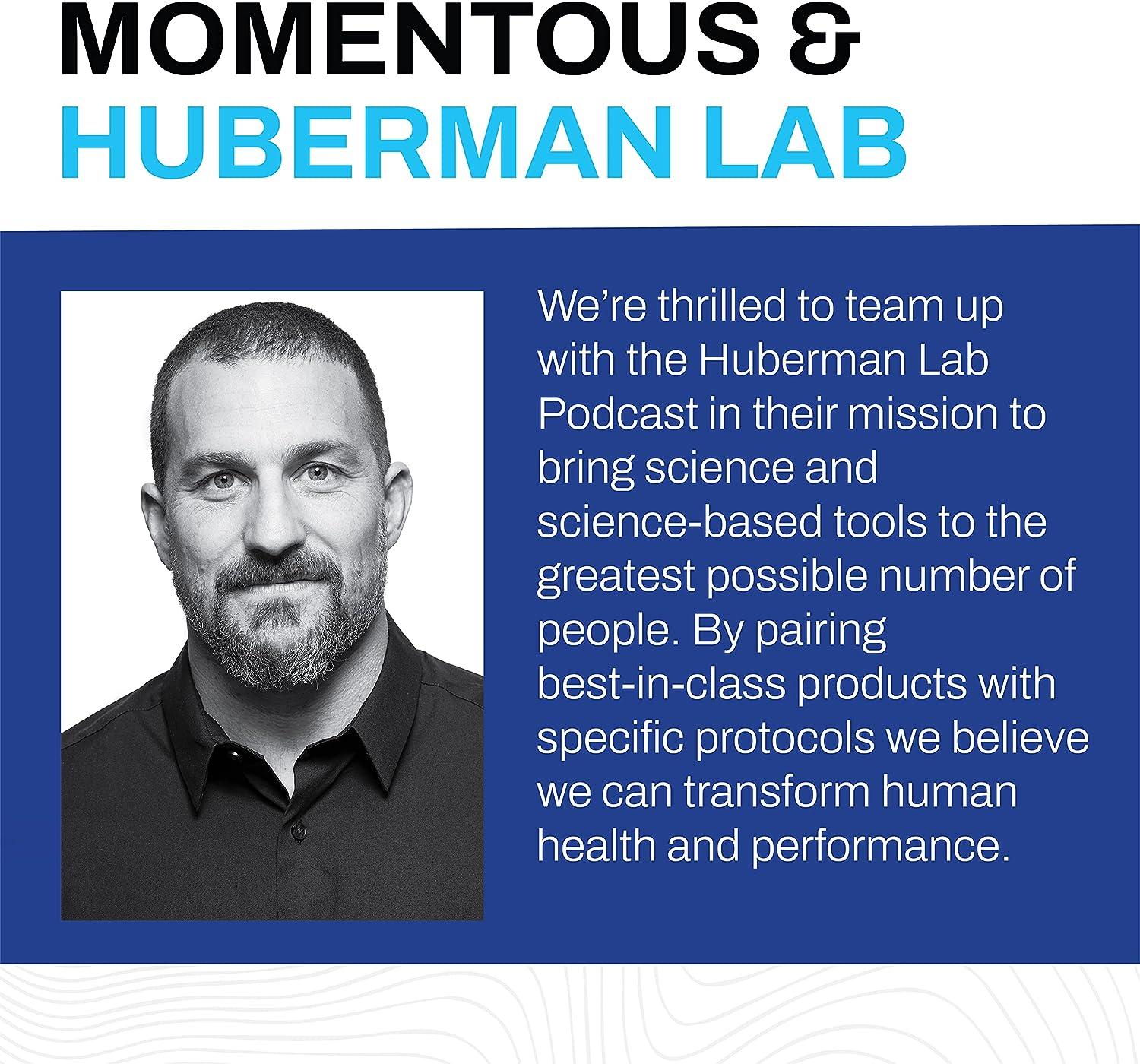 Momentous Huberman Stack AcetylCarnitine 60 Servings