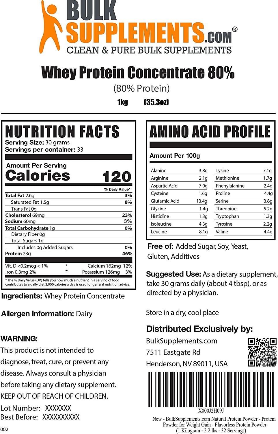 Whey Protein Concentrate Whey Protein Powder