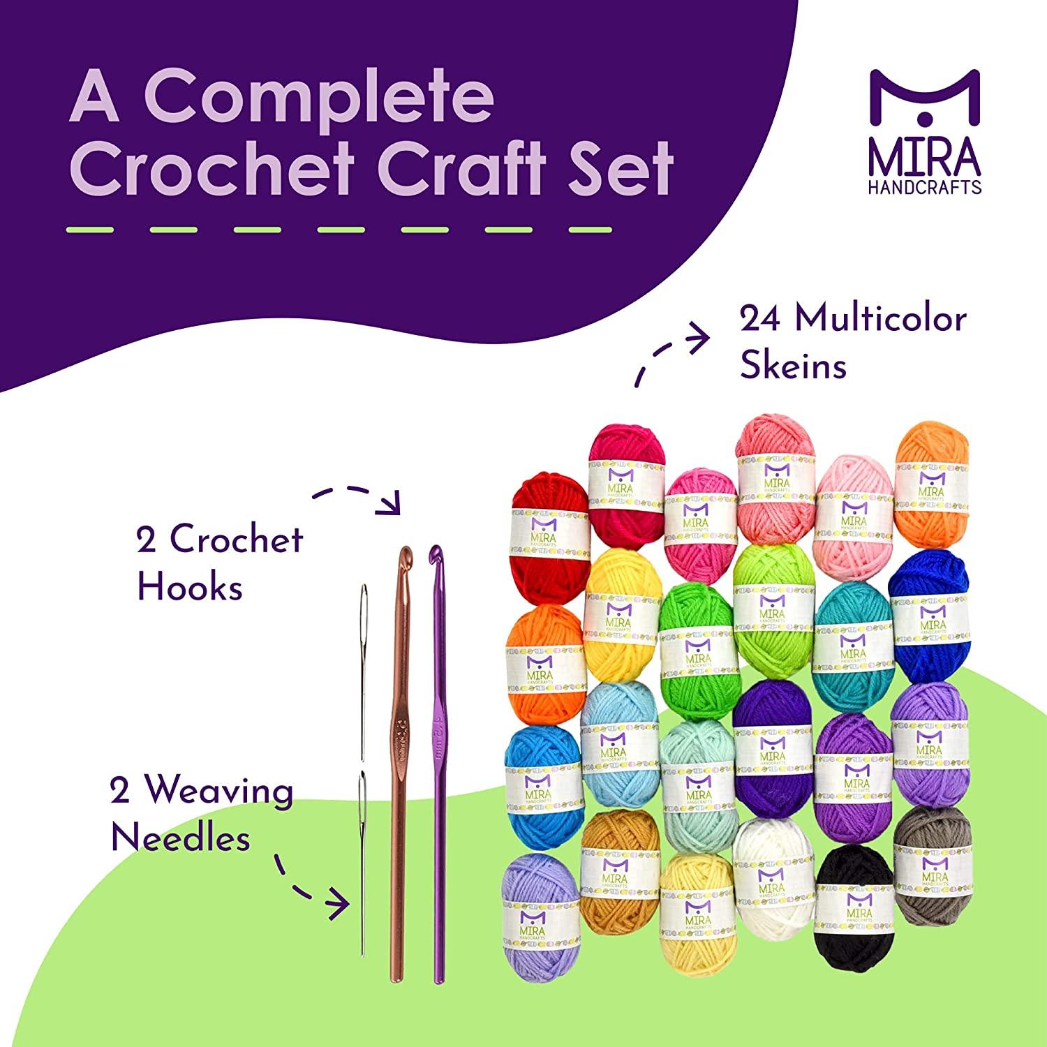 Mira HandCrafts Mira Handcrafts Complete Round Knitting Loom Kit