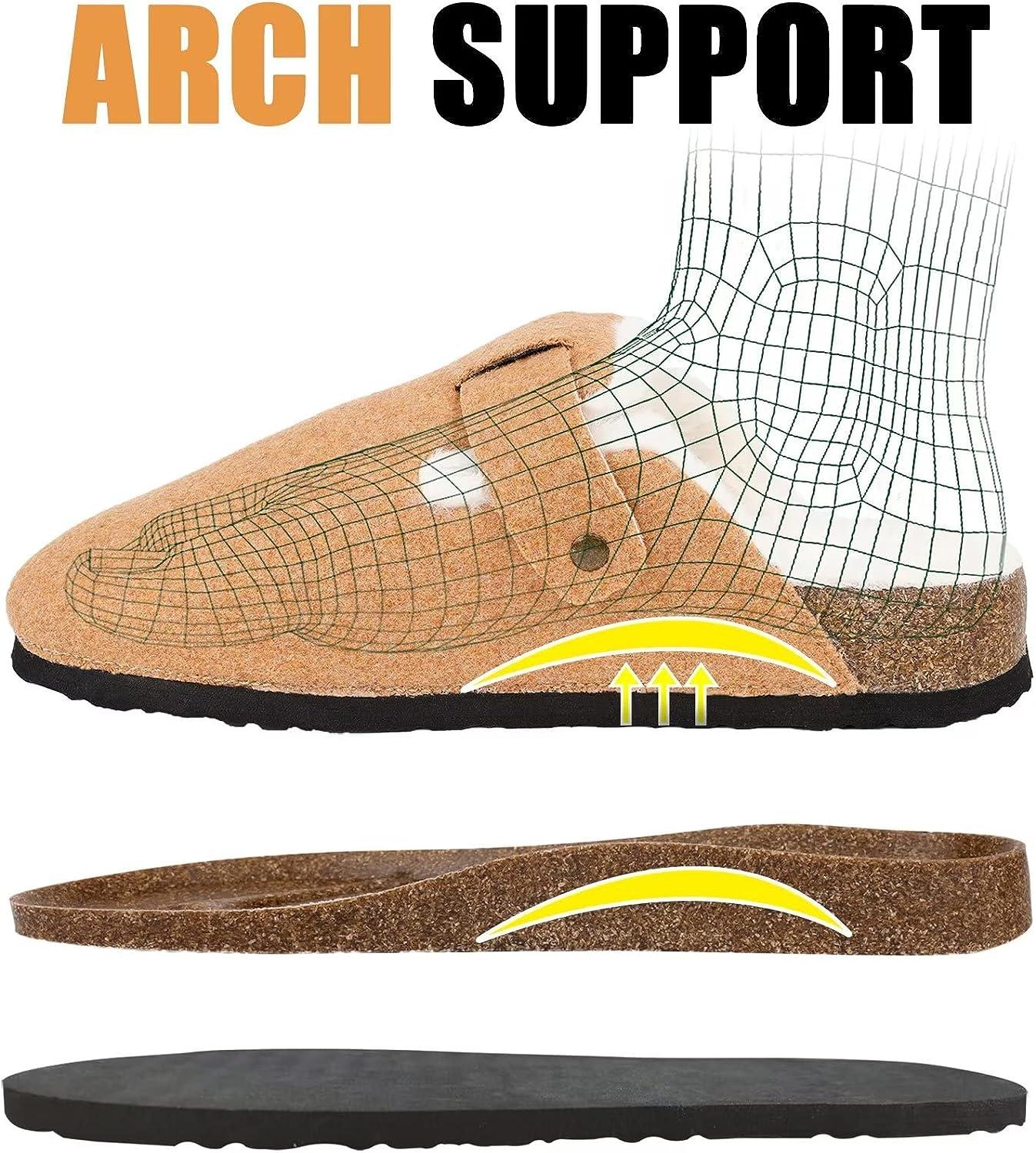 Women's Arch Support Slippers House Shoes