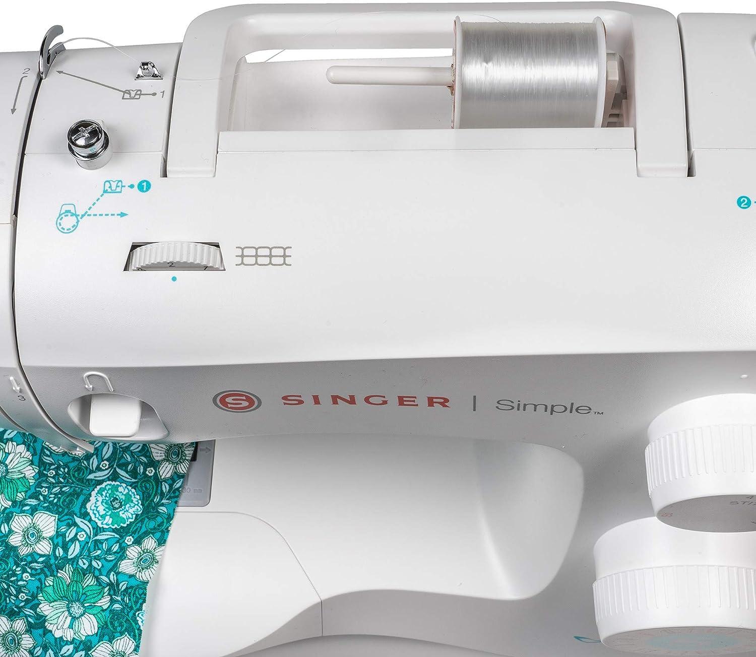 SINGER 00260 Clear Invisible Nylon Thread - 135-Yard Spool for Seamless ...