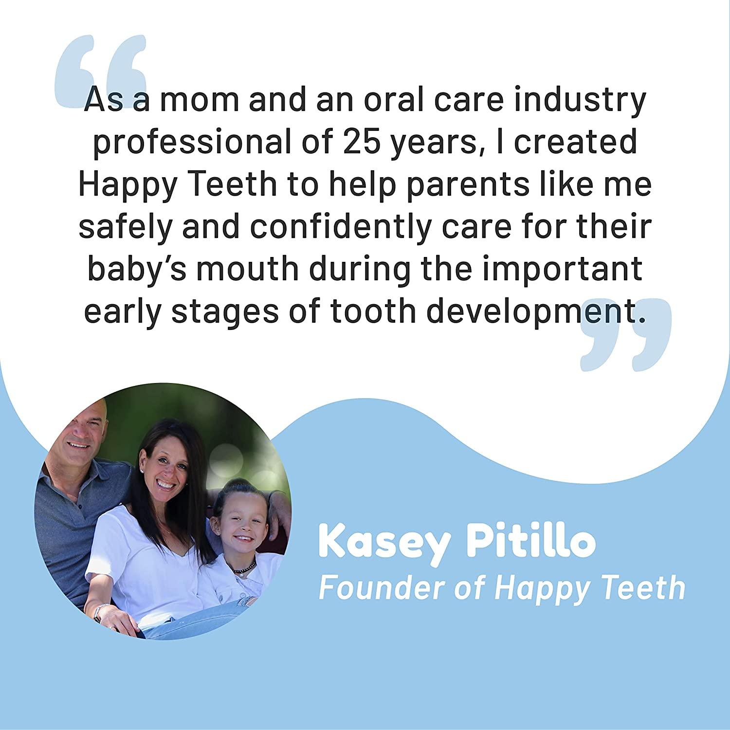 Happy Teeth Natural Baby Toothpaste FluorideFree Toothpaste for