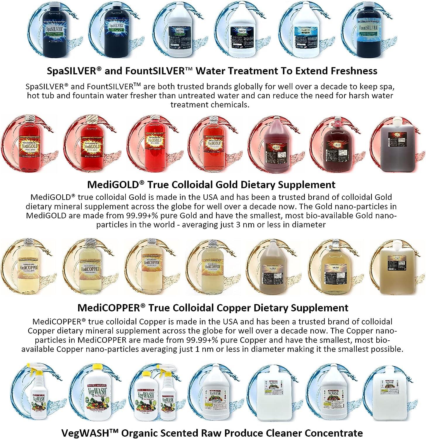 MediCOPPER True Colloidal Copper Dietary Supplement 500 mL (16.9 fl