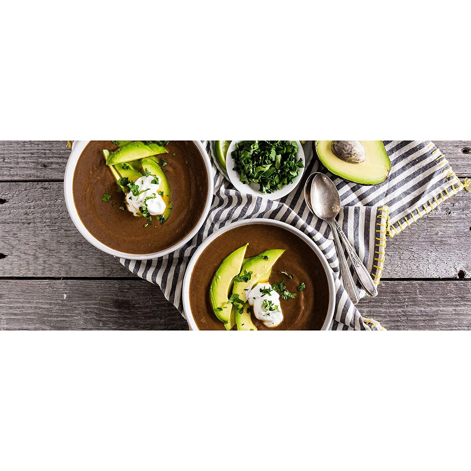 BUSH'S BEST Canned Reduced Sodium Black Beans (Pack of 12), Source of