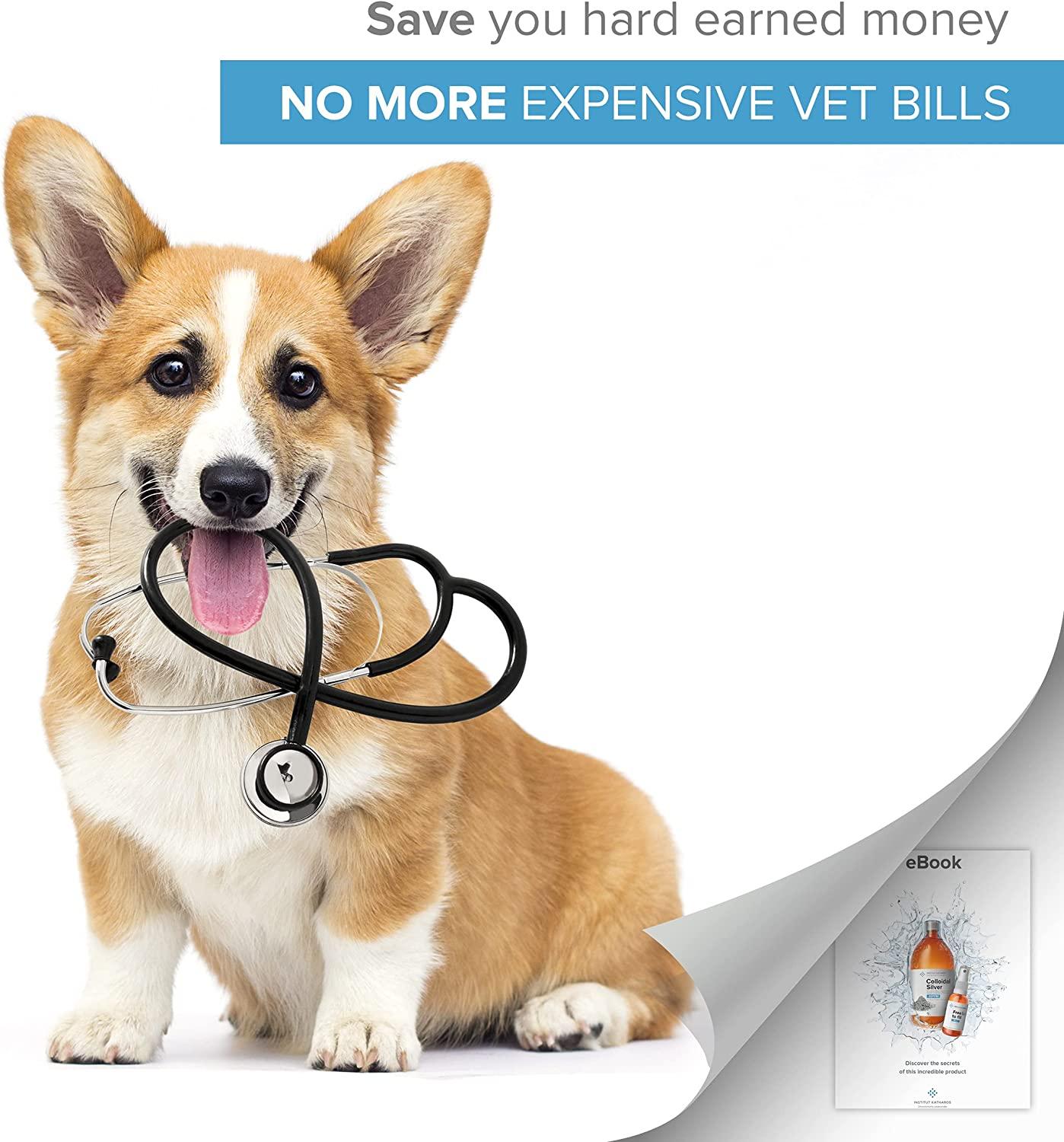 Premium Colloidal Silver 300ml 40ppm For Pets (Dogs, Cats, Fish