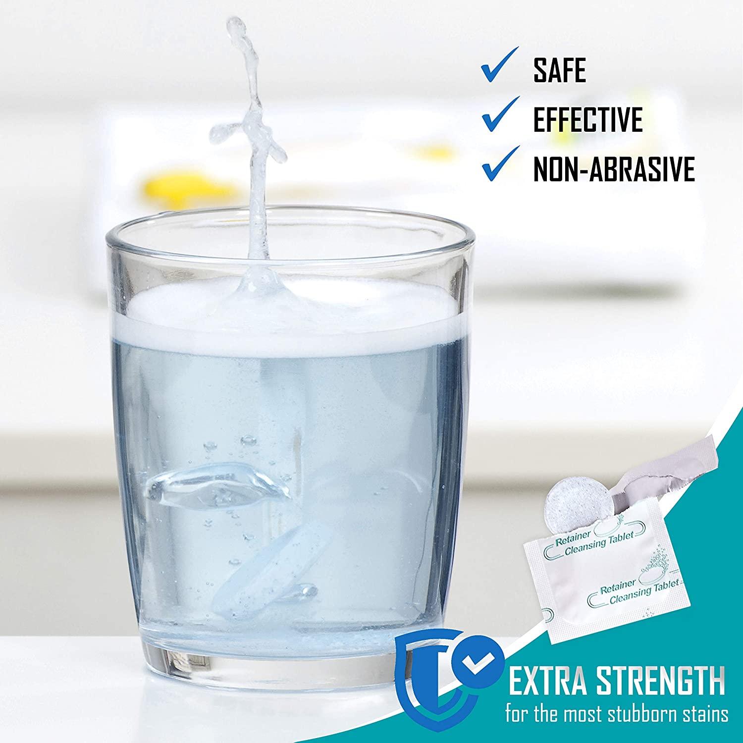 Retainer and Denture Cleaner 120 Tablets, 4 Month Supply Cleaning