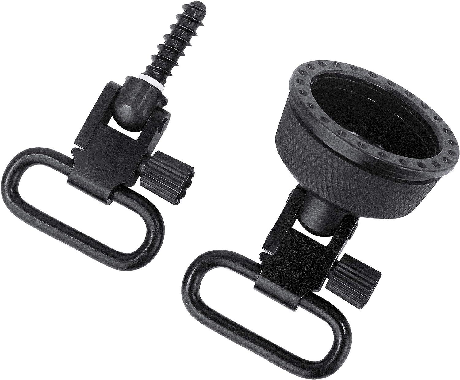 Braudel Quick Detachable Sling Swivel Cap Set with 1 Quick Release Tri