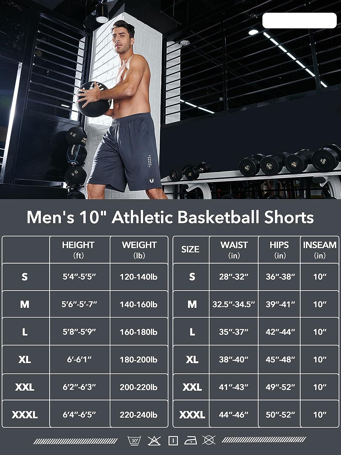 CHGBMOK Gym Shorts Men Athletic Basketball Shorts Workout Gym Quick Dry Shorts Lightweight Mesh Running Shorts Tennis Sizes M 3xl Afeab70c 80bf 412c A436 043953bf7c33.5b4998ce4993a776ccca47e1a79e014c - View #5