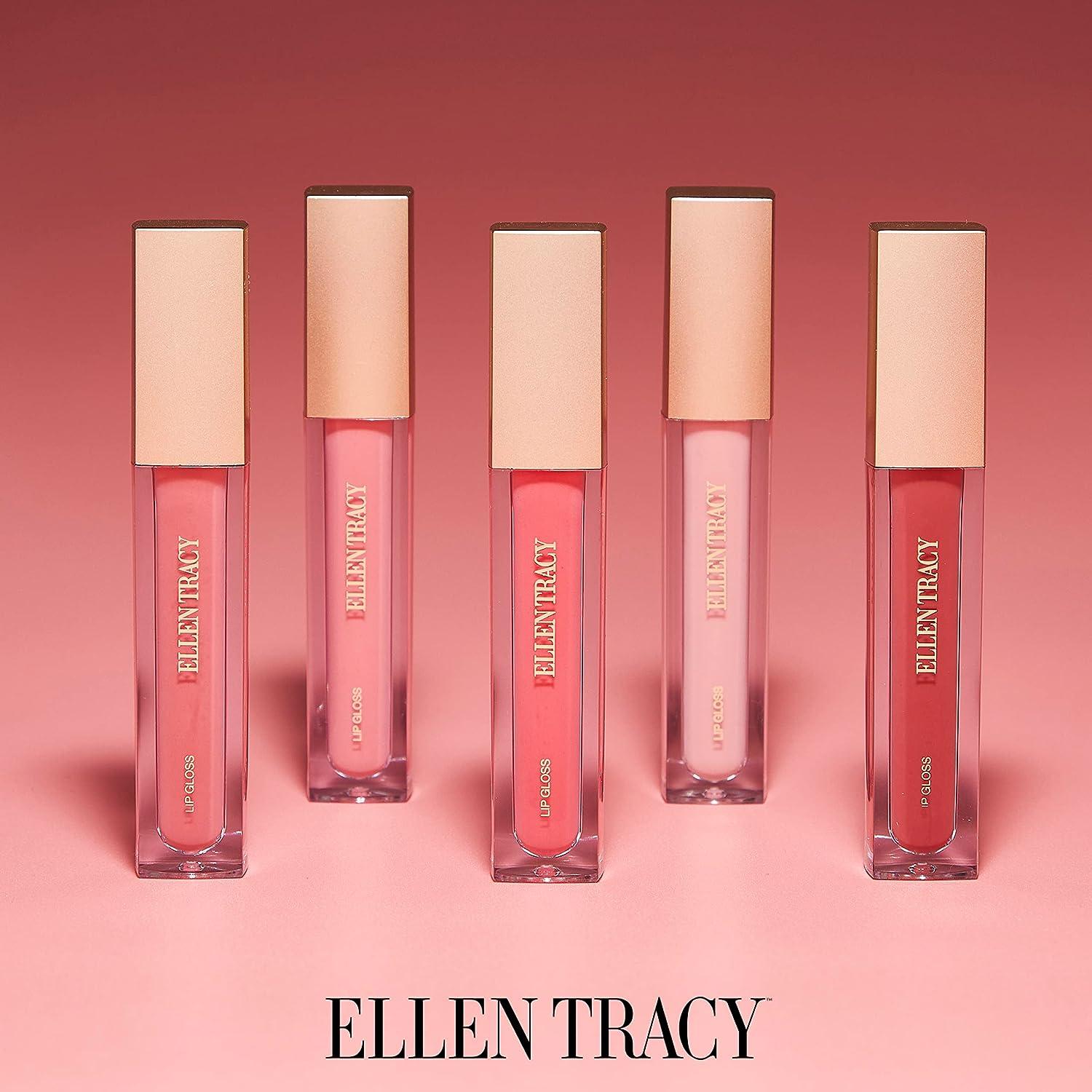 ELLEN TRACY Lip Gloss Collection 5 Pc. Set in Neutral Colors