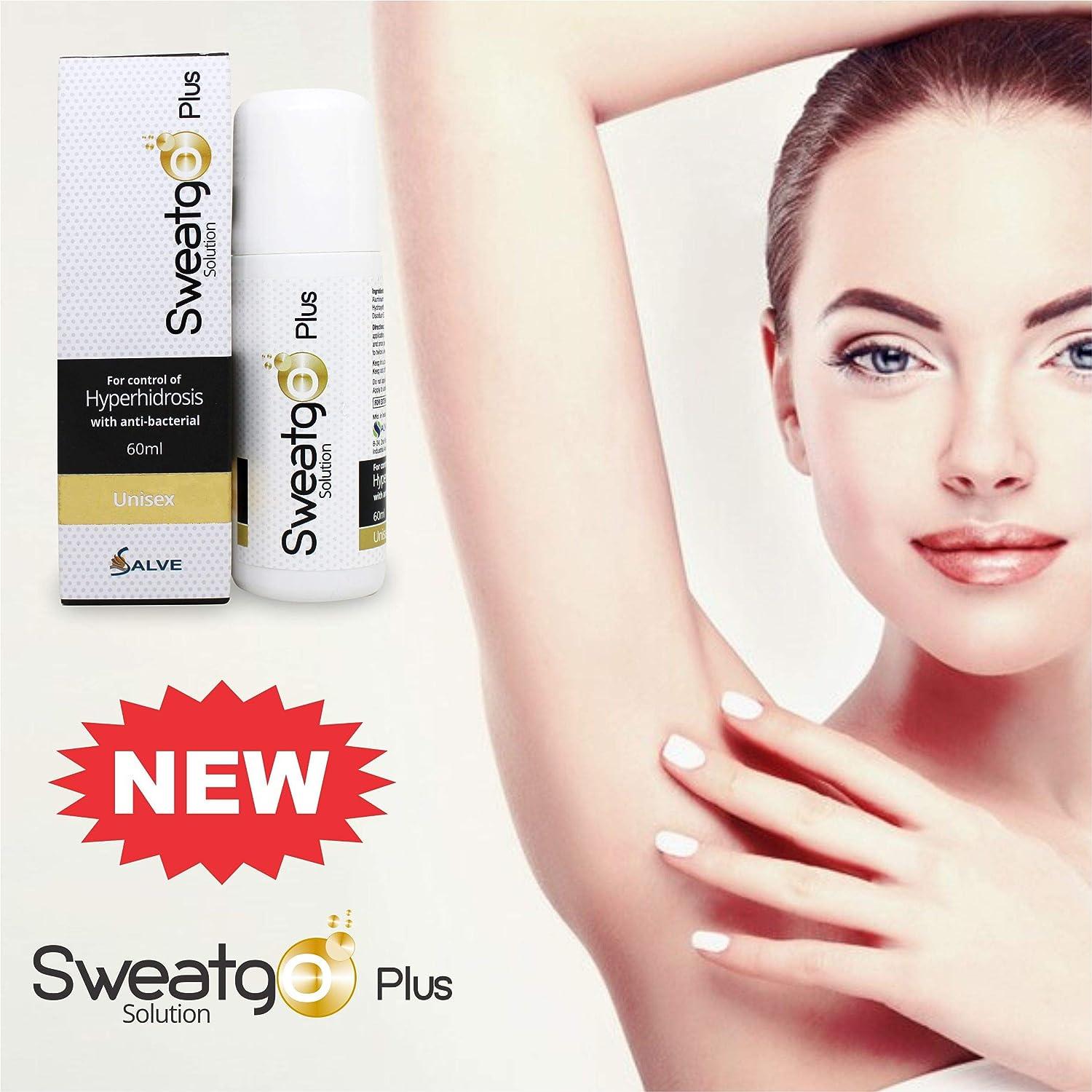 Sweat Go Rollon Antiperspirant for Excessive Sweating and hyperhidrosis Clinical Strength