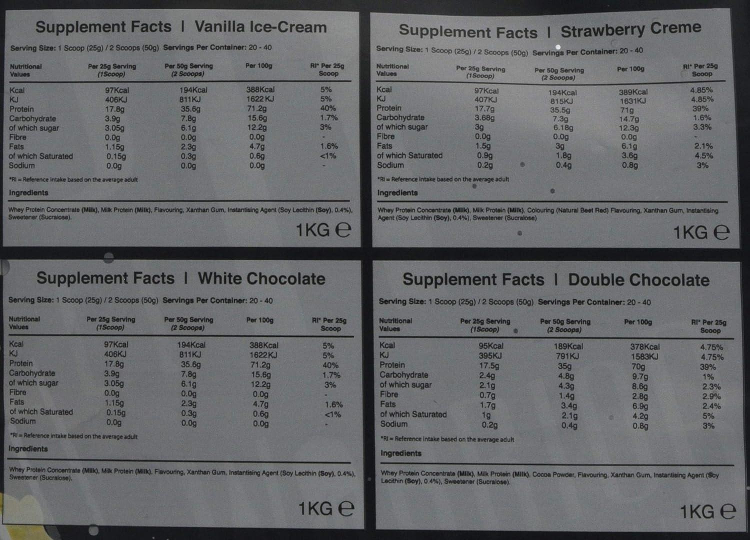 Warrior Whey Protein Powder Up to 36g* of Protein Per Shake Low Sugar