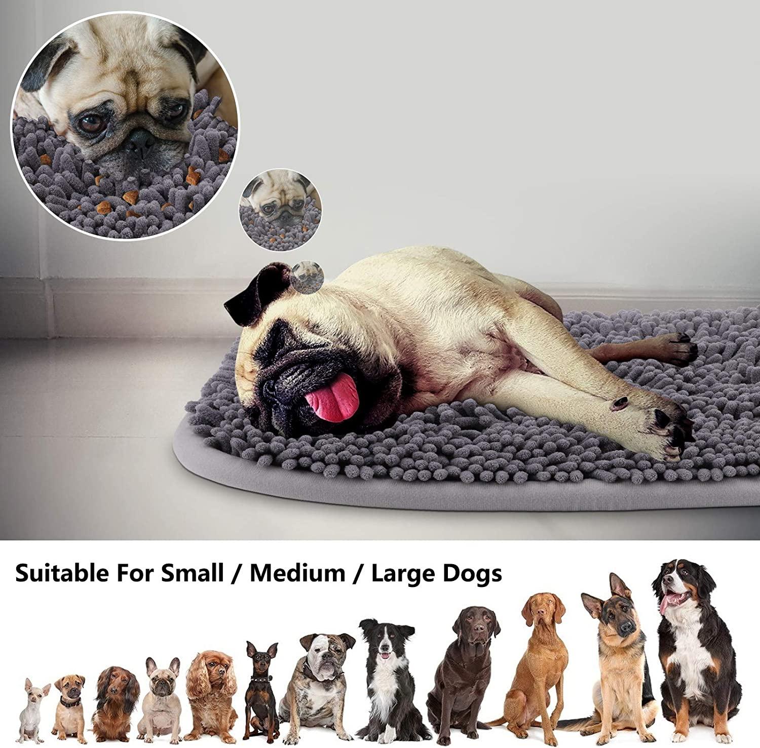 Pet Dog Sniffing Mat Dog Puzzle Toy Pet Snack Feeding Mat Boring  Interactive Gam
