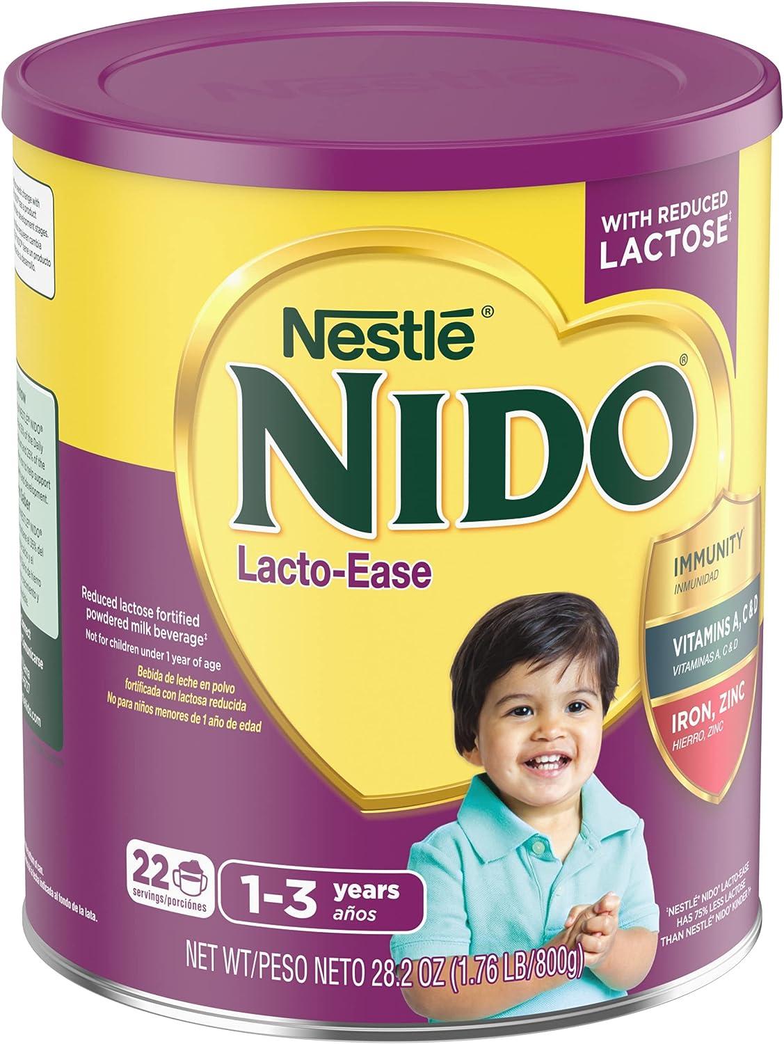 Nestle NIDO Lacto-Ease Toddler Powdered Milk Beverage Oz