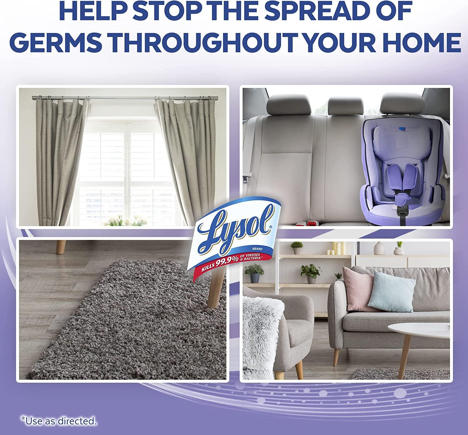 Lysol Fabric Disinfectant Spray, Sanitizing and Antibacterial Spray