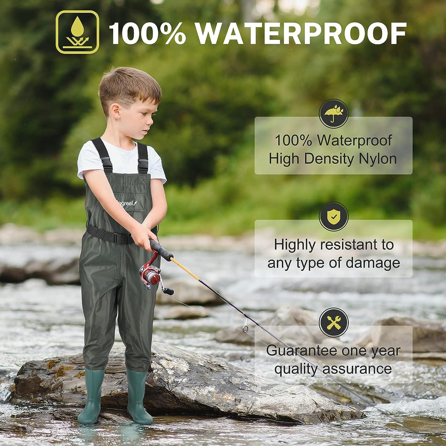 Fishing Chest Waders With Boots For Kids Outdoor Activities Girls