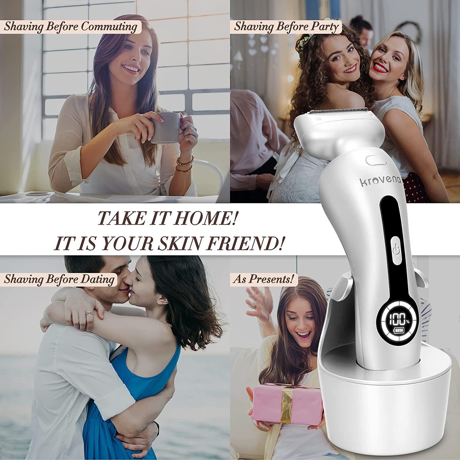 Electric Shaver for Women Best Electric Razor for Womens Bikini Legs