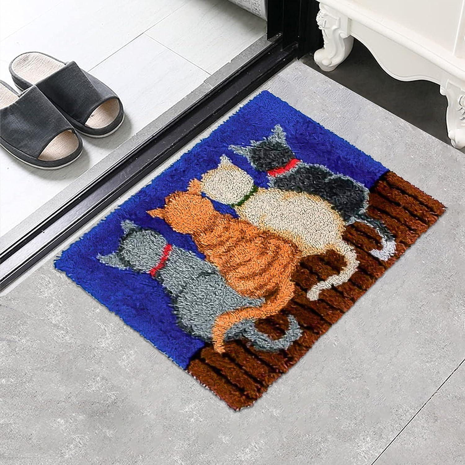 Latch Hook Rugs Kits for Adults Carpet embroidery with Pattern Printed Fish  Canvas Rug Crochet Patterns Yarn Kits Tapestry - AliExpress