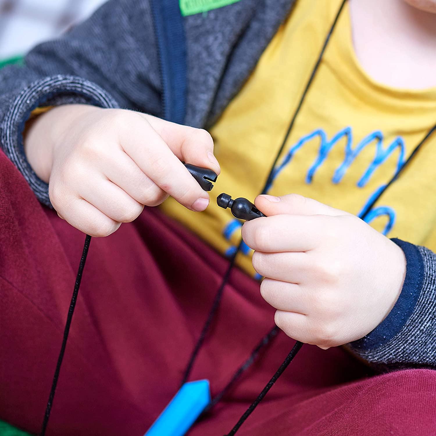 Sensory Chew Necklace for Boys & Girls (4 Pack) Chewy Necklace